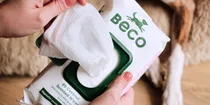 Becopets beco Bamboo dog wipes coconut scented 80 stuks - afbeelding 3