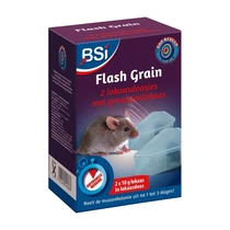 BSI lokaas flash grain 2 x 10 gram in lokdoos met graantjes