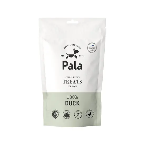Pala dog gently air-dried Duck treats 100 gr