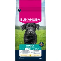 15KG Eukanuba dog adult large breed kip Hondenvoer - afbeelding 1