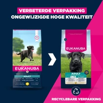 15KG Eukanuba dog adult large breed kip Hondenvoer - afbeelding 6