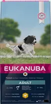 15KG Eukanuba dog adult medium breed kip Hondenvoer