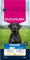15KG Eukanuba dog mature large breed kip Hondenvoer