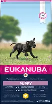 15KG Eukanuba dog puppy large breed kip Hondenvoer