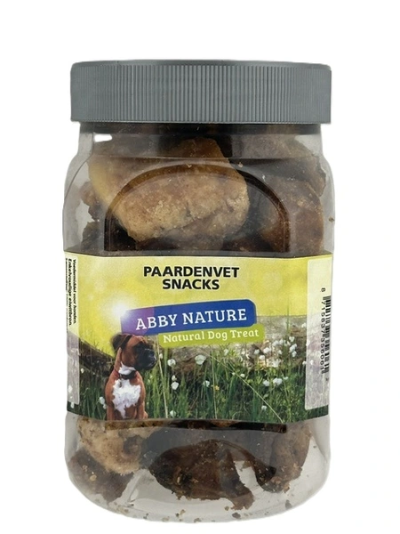 Abby Nature 100% paardenvet snacks 250 gram - afbeelding 1