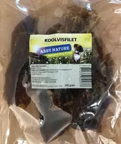 Abby Nature 100% puur koolvisfilet gedroogd 200 gram
