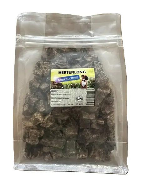 Abby Nature 100% puur longtrainers hert 400gr. - afbeelding 1