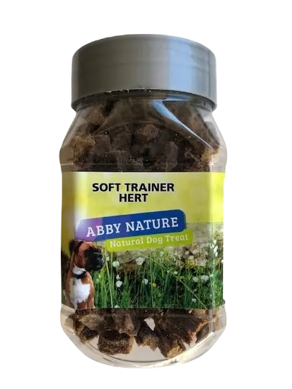 Abby Nature 100% puur soft trainer hert 150 gram - afbeelding 1