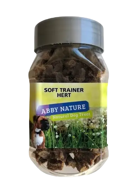 Abby Nature 100% puur soft trainer hert 150 gram - afbeelding 1