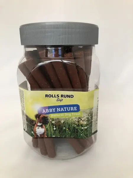 Abby Nature jerky rolls rund soft 40 stuks - afbeelding 1