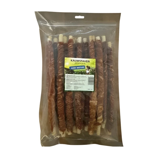 Abby Nature kauwstaven met eend 28 cm 1 kg (15 stuks) - afbeelding 1