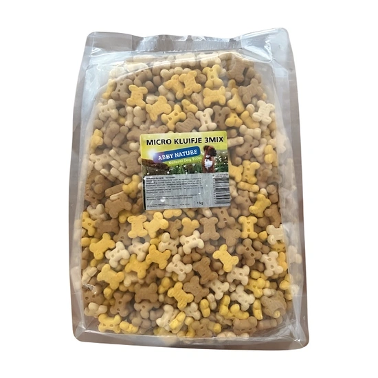 Abby Nature micro kluifje 3-mix 1 kg - afbeelding 1