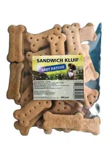 Abby Nature sandwich kluif hondenkoekjes 400 gram - afbeelding 1