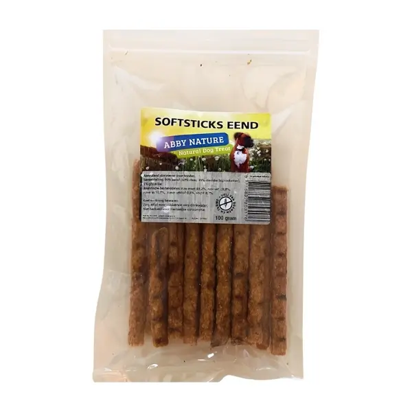 Abby Nature softsticks eend 100 gr. - afbeelding 1