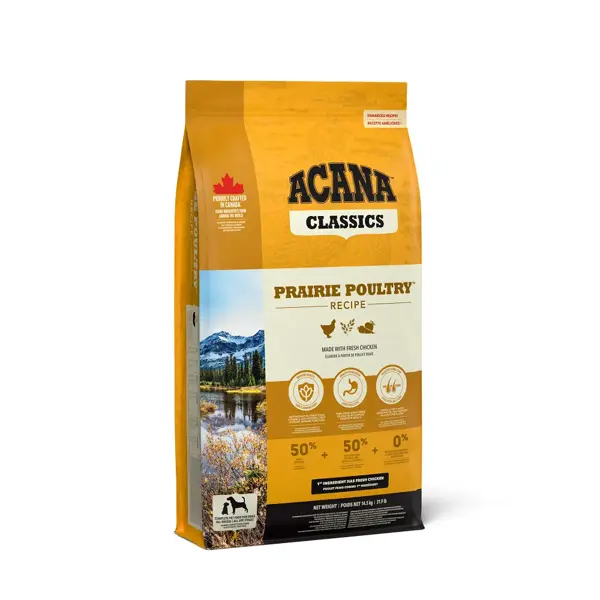 Acana dog classics prairie poultry 14,5 kg Hondenvoer - afbeelding 1