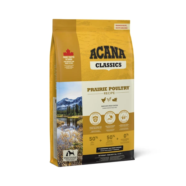 Acana dog classics prairie poultry 9,7 kg Hondenvoer - afbeelding 1