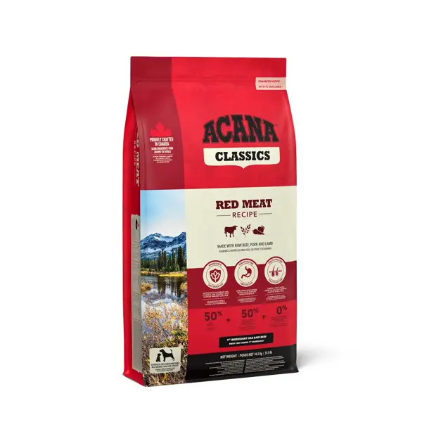 Acana dog classics red meat 14,5 kg Hondenvoer - afbeelding 1