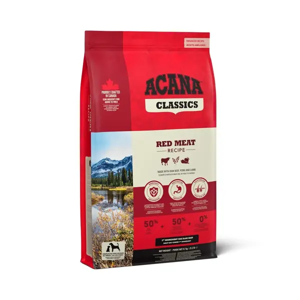 Acana dog classics red meat 9,7 kg Hondenvoer - afbeelding 1