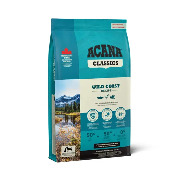 Acana dog classics wild coast 9,7 kg Hondenvoer - afbeelding 1