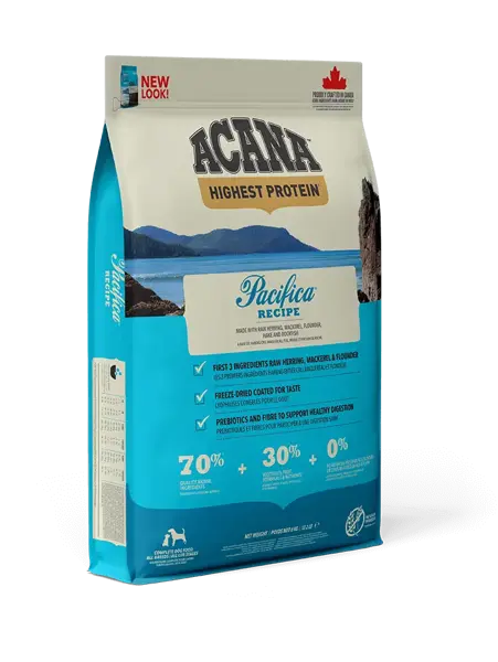 Acana dog highest proteïn pacifica 11,4 kg Hondenvoer - afbeelding 1