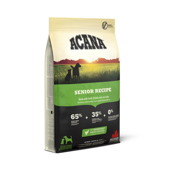 Acana dog senior 11,4 kg Hondenvoer - afbeelding 1