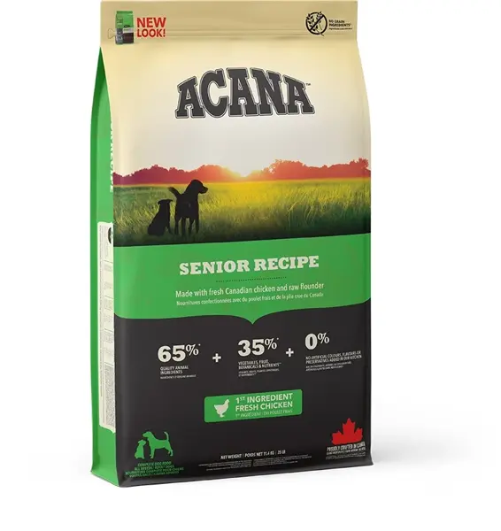 Acana dog senior 11,4 kg Hondenvoer - afbeelding 1