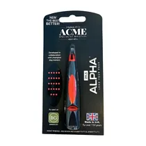Acme Alpha fluit 211.5 hoge toon zwart/neon-oranje - afbeelding 1