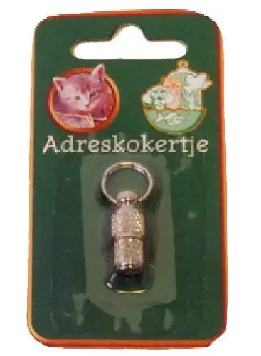 Adreskoker chroom poes 22 mm