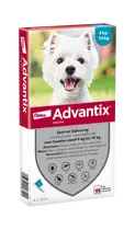 Advantix hond 100/500 4kg tot 10kg 4 pipetten
