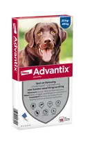 Advantix hond 400/2000 25kg tot 40kg 4 pipetten