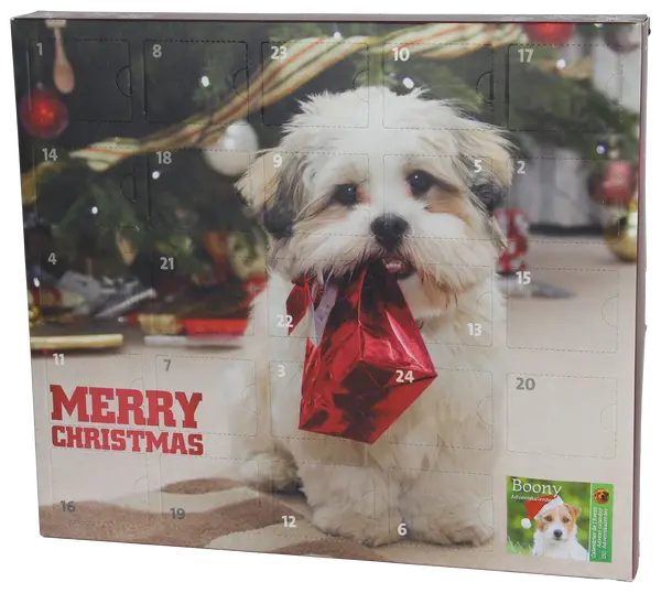 Adventkalender voor honden kerst 192 gr - afbeelding 1