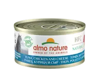Almo nature cat cuisine hfc tonijn & kip & kaas 70 gram