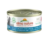 Almo nature cat cuisine hfc tonijn & kip & kaas 70 gram