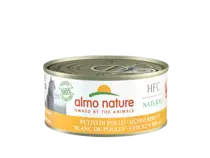 Almo nature cat hfc natural kippenborst 150 gram - afbeelding 1