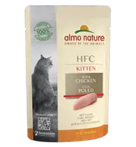 Almo nature cat hfc natural pouch kitten kip 55 gram