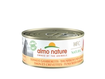 Almo nature cat hfc natural tonijn & garnalen 150 gram - afbeelding 1