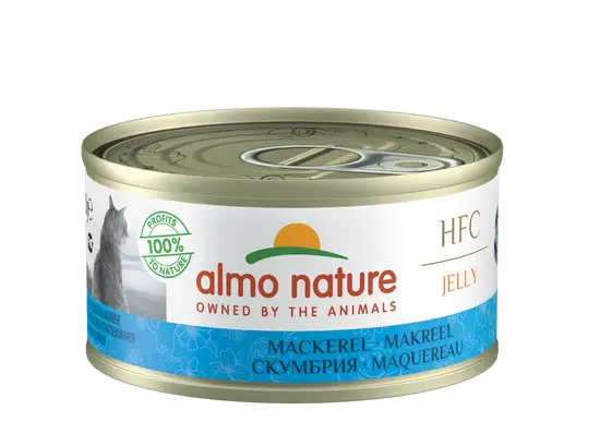 Almo nature cat jelly hfc makreel 70 gram