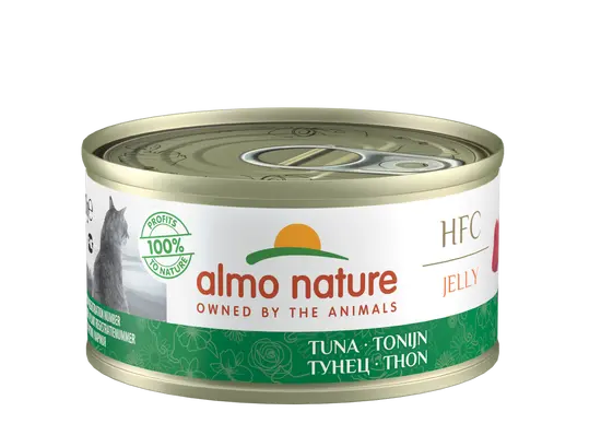 Almo nature cat jelly hfc tonijn 70 gram