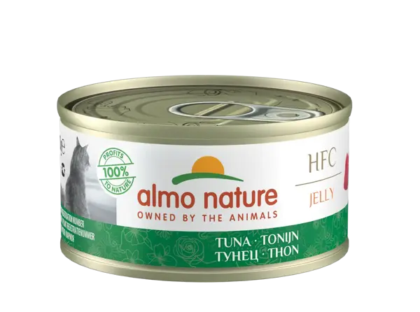 Almo nature cat jelly hfc tonijn 70 gram