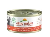 Almo nature cat jelly hfc zalm & wortel 70 gram