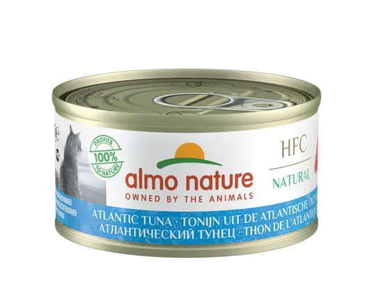 Almo nature cat natural hfc atlantische tonijn 70 gram