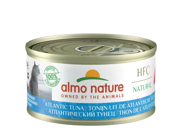 Almo nature cat natural hfc atlantische tonijn 70 gram