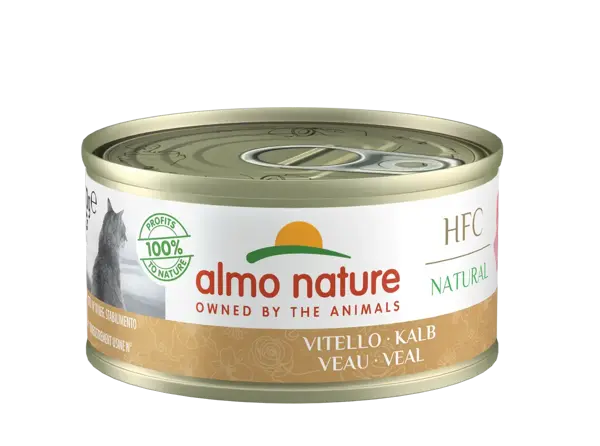 Almo nature cat natural hfc kalf 70 gram