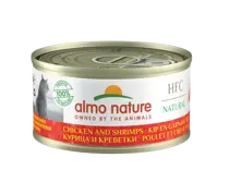 Almo nature cat natural hfc kip & garnalen 70 gram