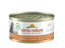 Almo nature cat natural hfc kip & kaas 70 gram