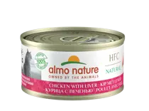 Almo nature cat natural hfc kip & lever 70 gram