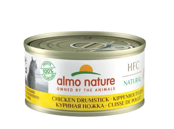 Almo nature cat natural hfc kippenboutvlees 70 gram