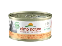 Almo nature cat natural hfc tonijn & garnalen 70 gram