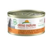 Almo nature cat natural hfc tonijn & kip 70 gram
