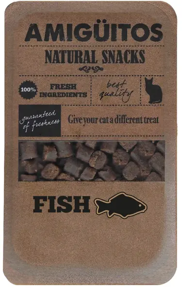 Amiguitos Catsnack Fish 100 gram